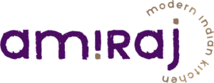 A purple and black logo for the niro.